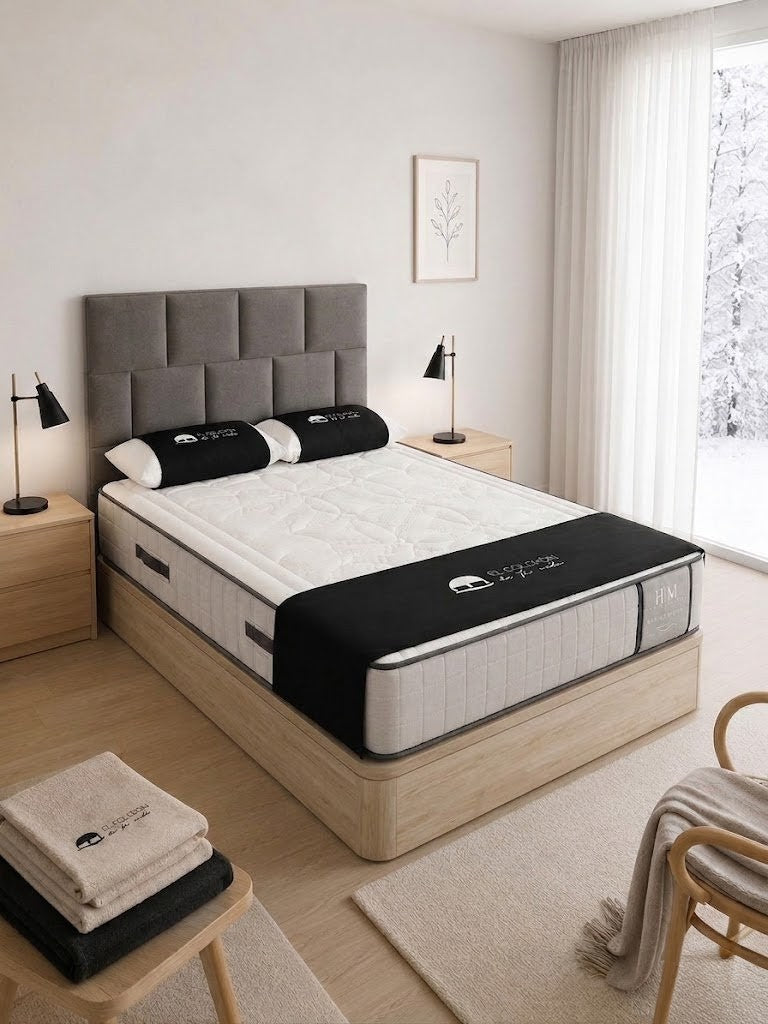 PACK COLCHON NEURO BALANCE + CANAPE DE MADERA